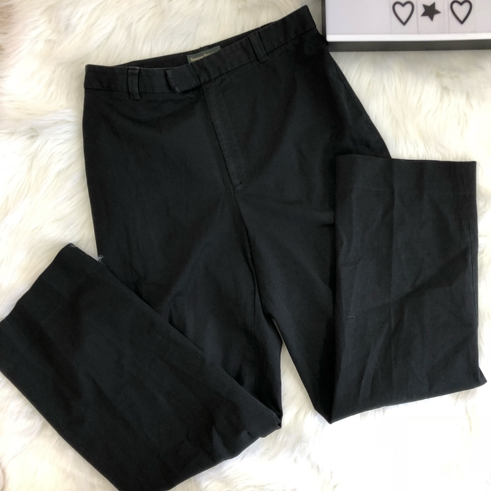 Banana Republic Stretch Black Pants
Size 6L